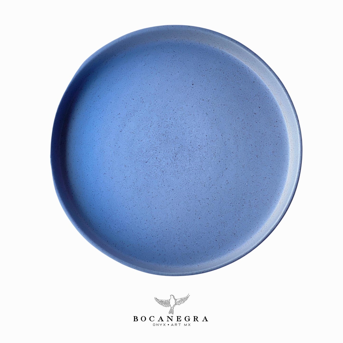 Handmade ceramic dinnerware set - Blue Ceramic tableware (5 piece set)