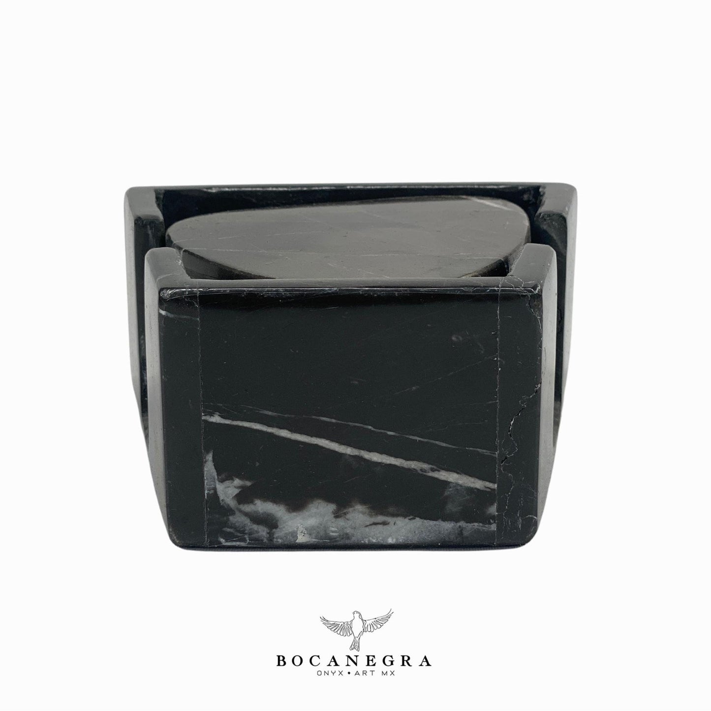 Coasters Set of 6 black Marble⎪Cup holder