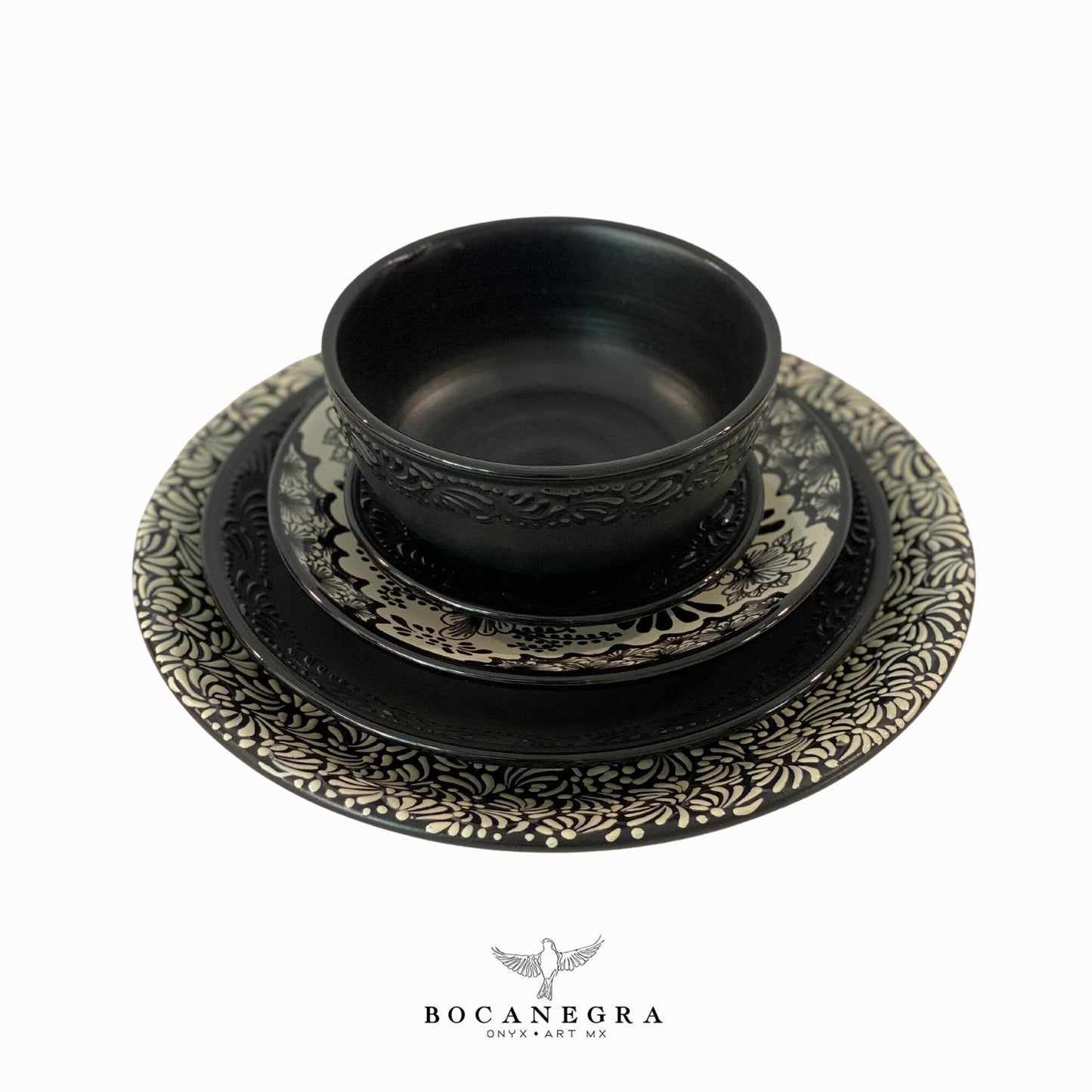 Talavera dinnerware personal set