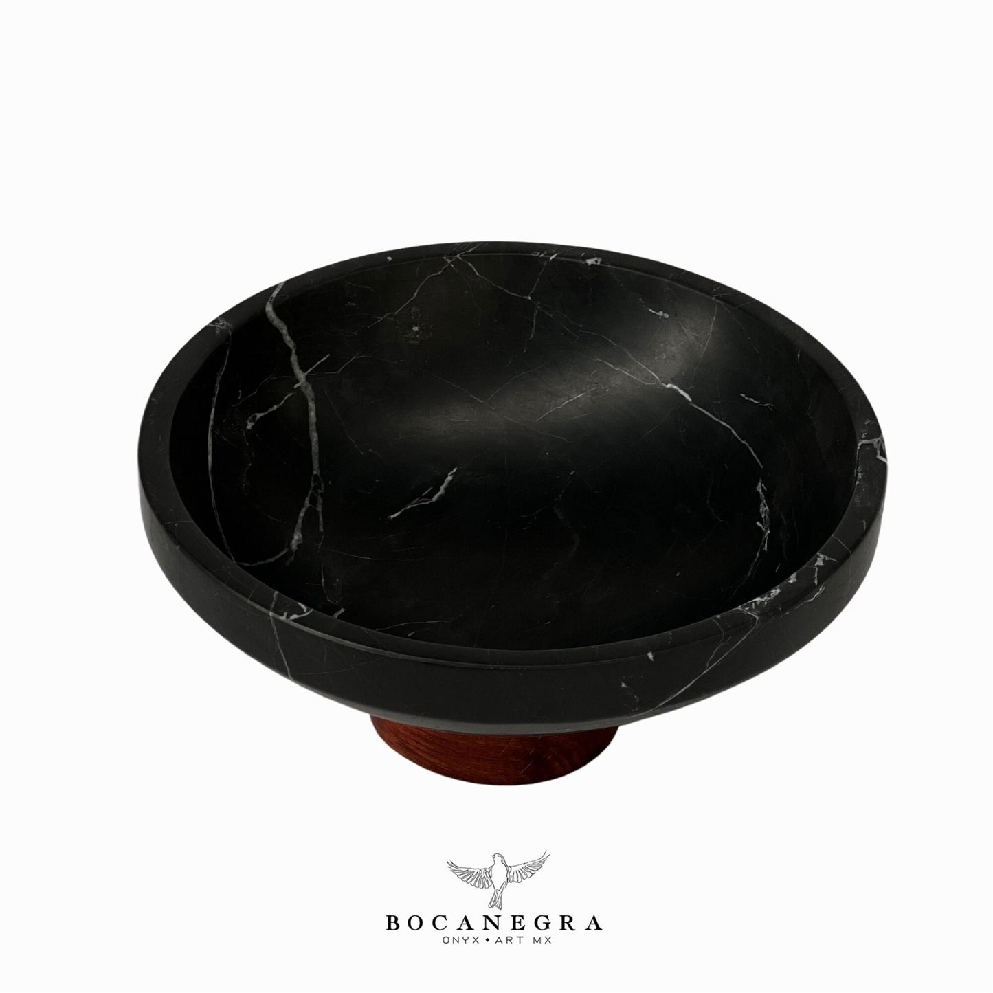Black Marble Fruit Platter - Decorative Piece