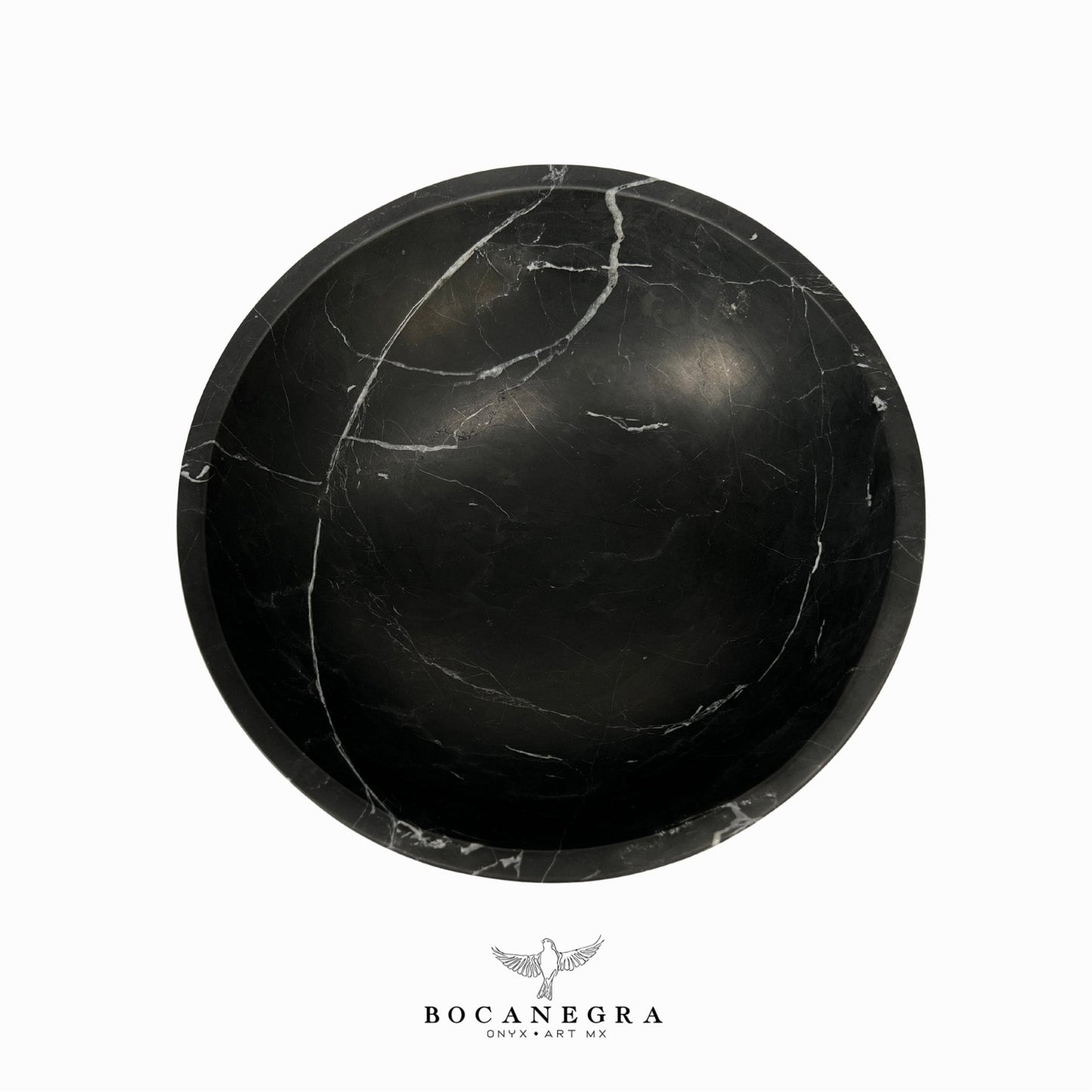Black Marble Fruit Platter - Decorative Piece