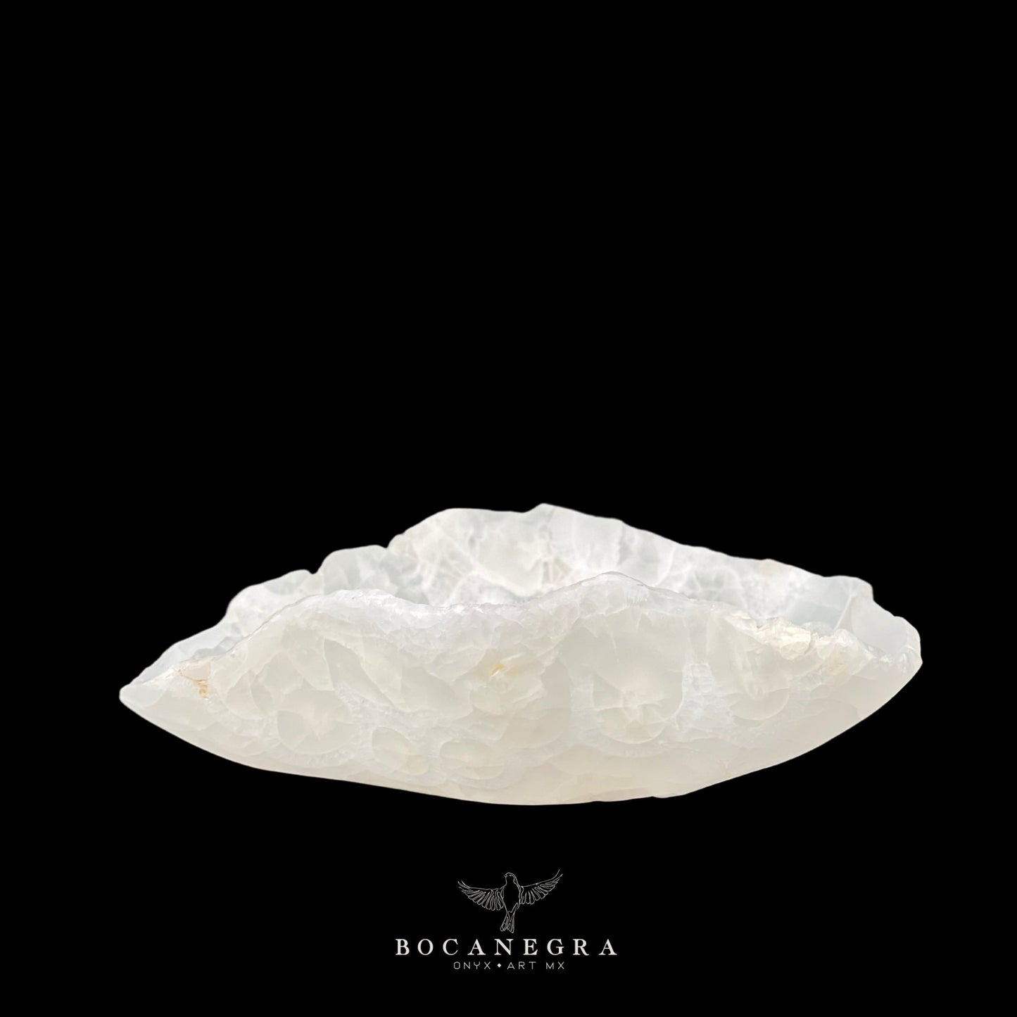 White Decorative Onyx Bowl - Centerpiece - Fruit Platter
