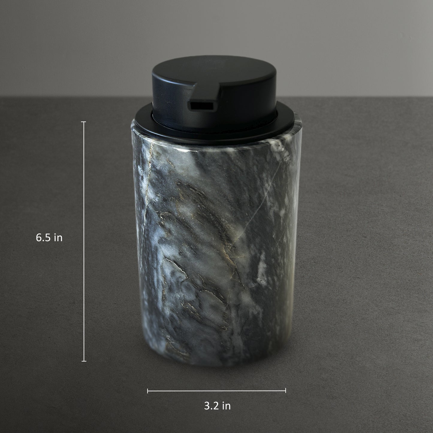 Handmade Marble Soap Dispenser - Simple Elegance for Your Home