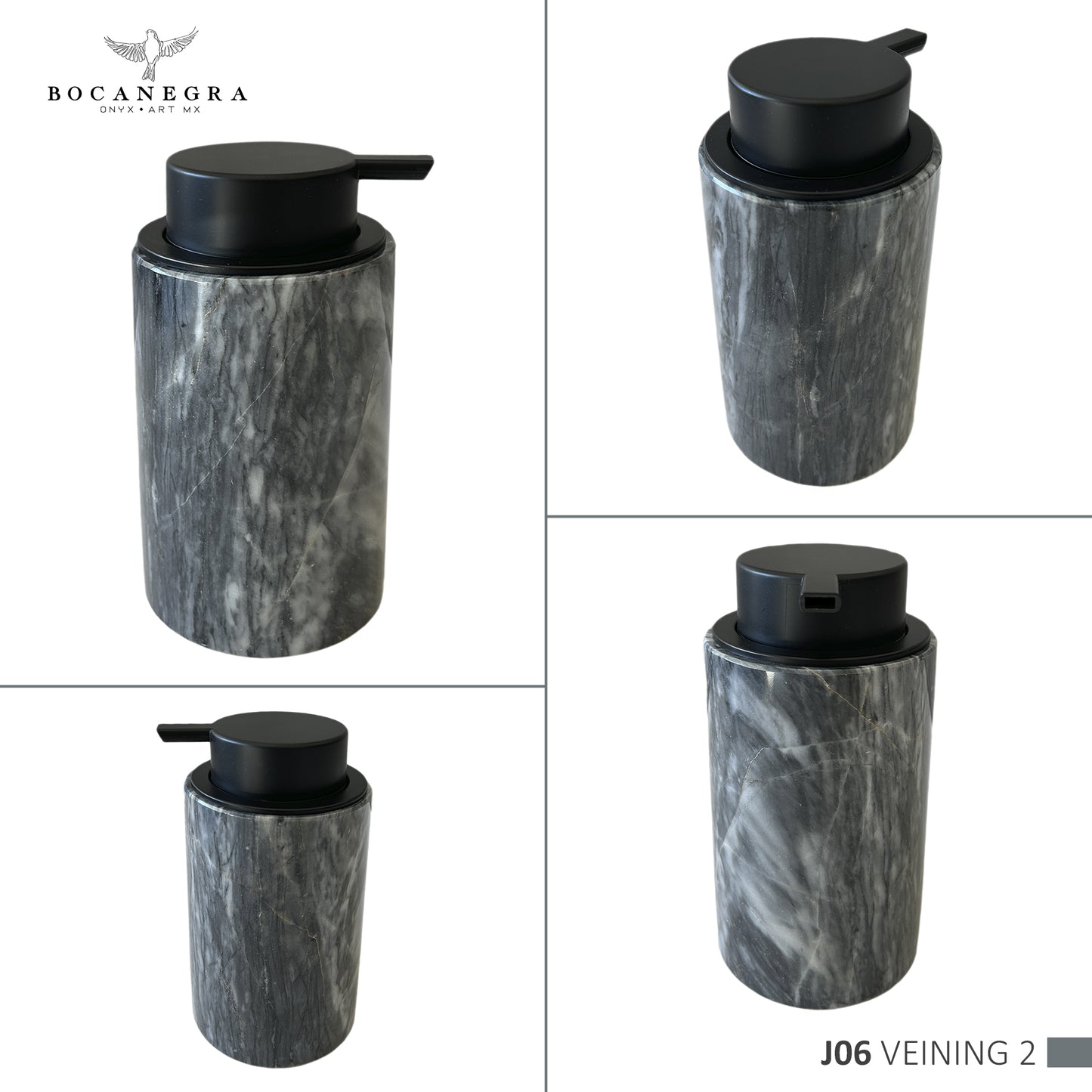 Handmade Marble Soap Dispenser - Simple Elegance for Your Home