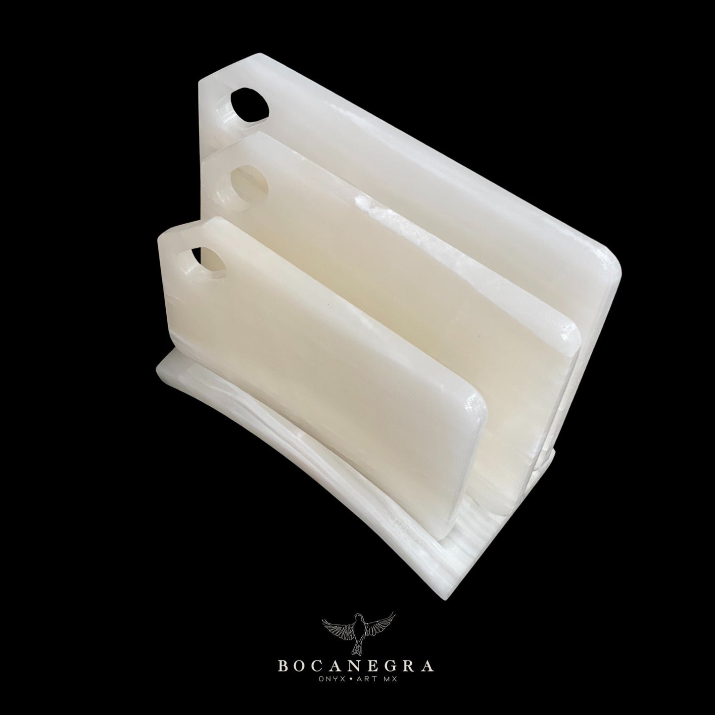 White Onyx Marble Cheese Cutting Board - Serving board - (Set of 3)