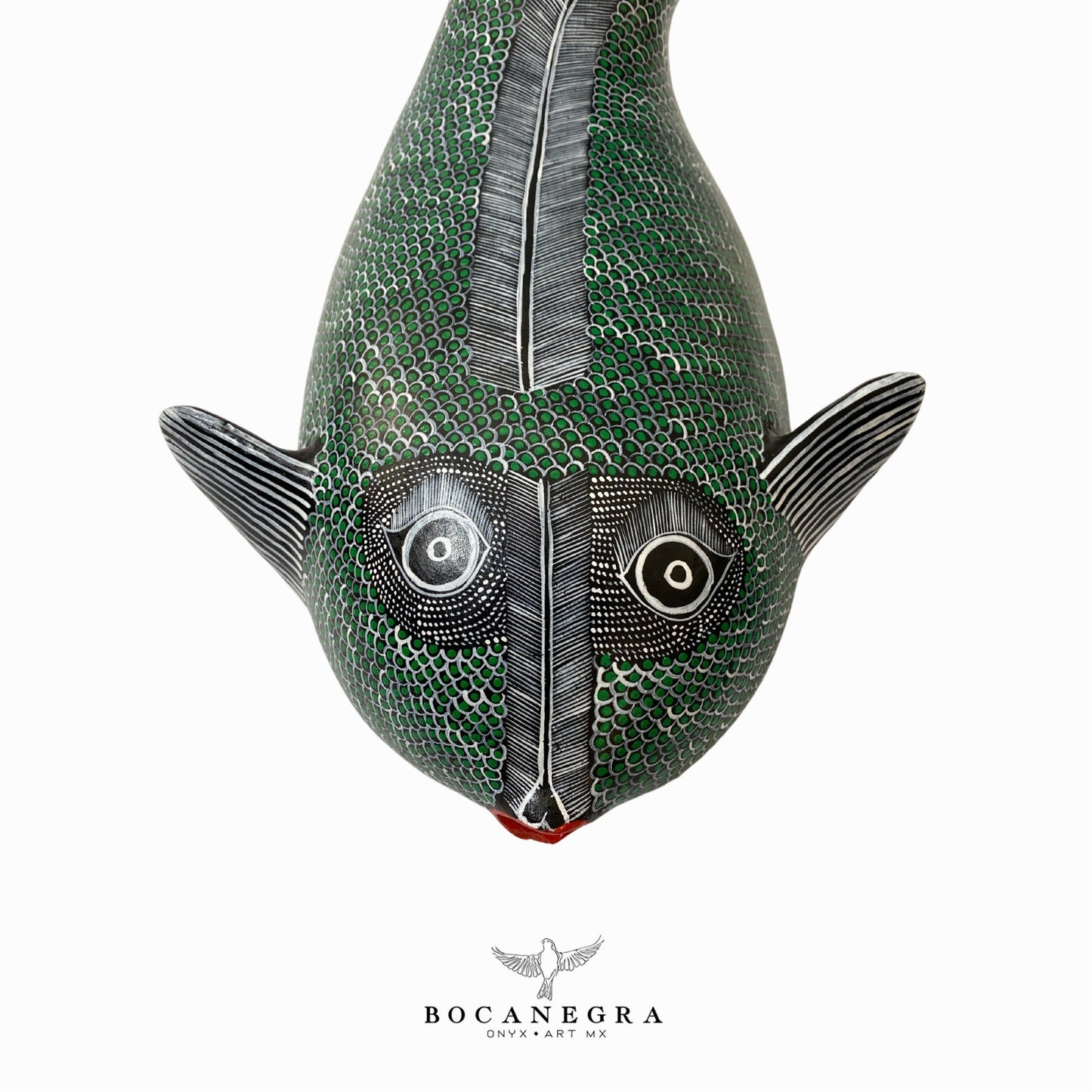 Clay Pottery Art by Juana Gomez Workshop - Decorative Two fish set