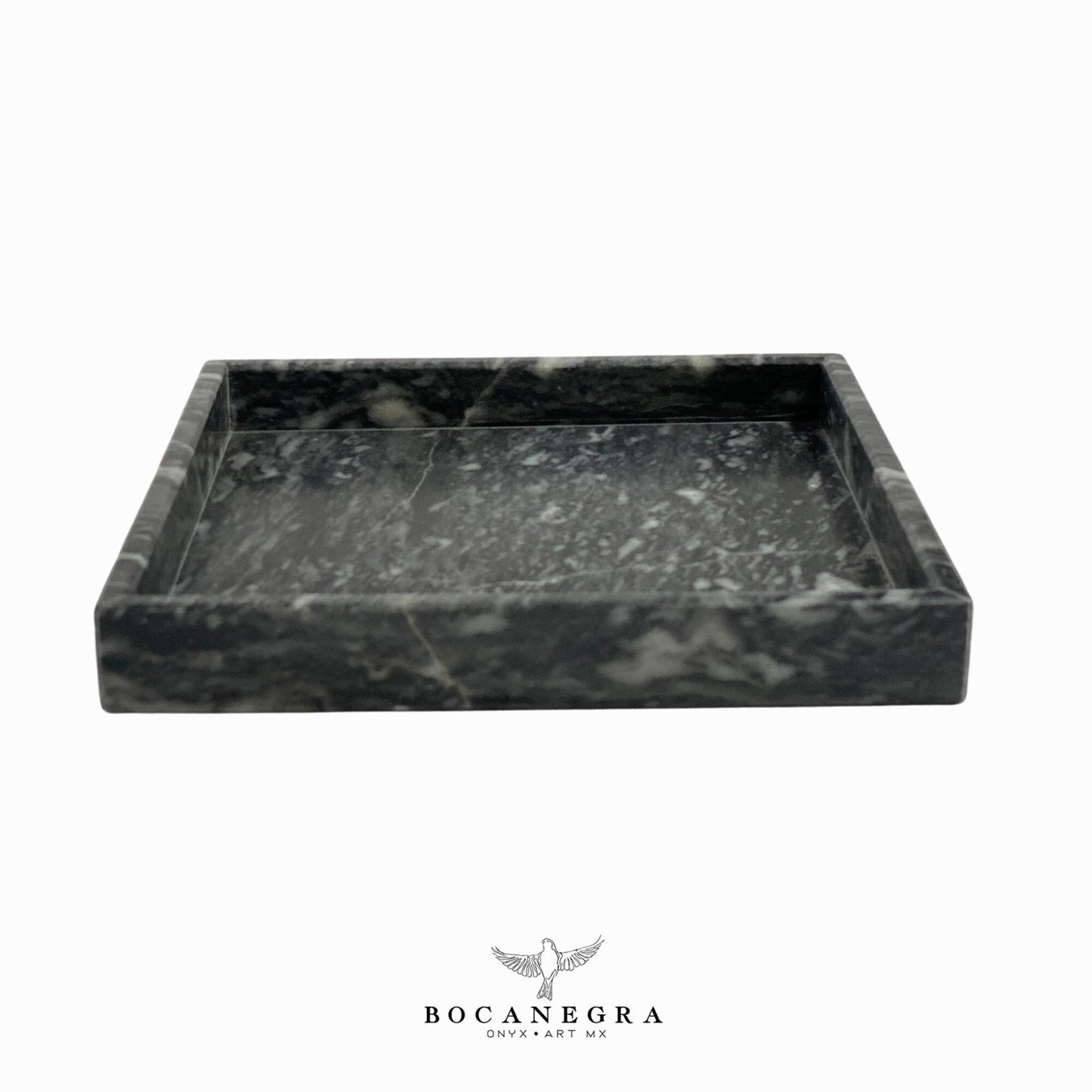 Gray Marble Vanity Tray - Jewelry tray - Trinket plate