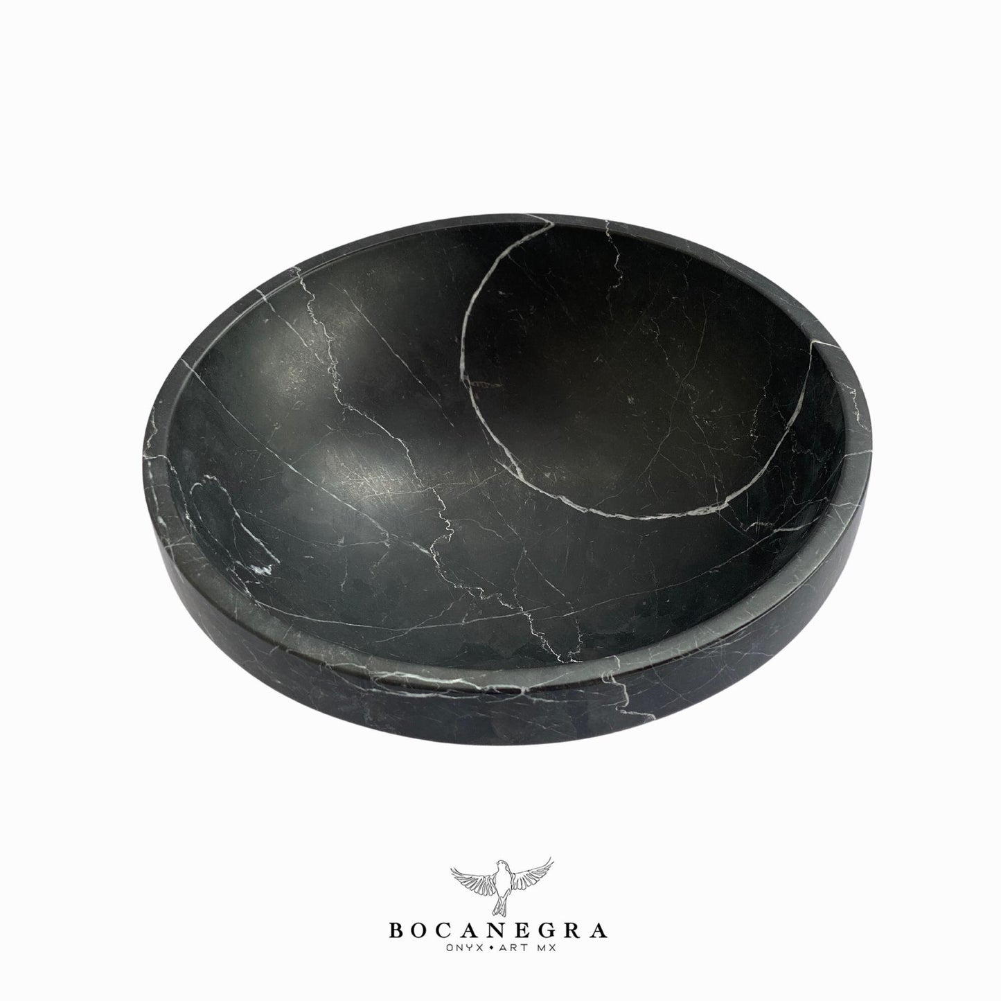 Black Marble Fruit Platter - Decorative Piece