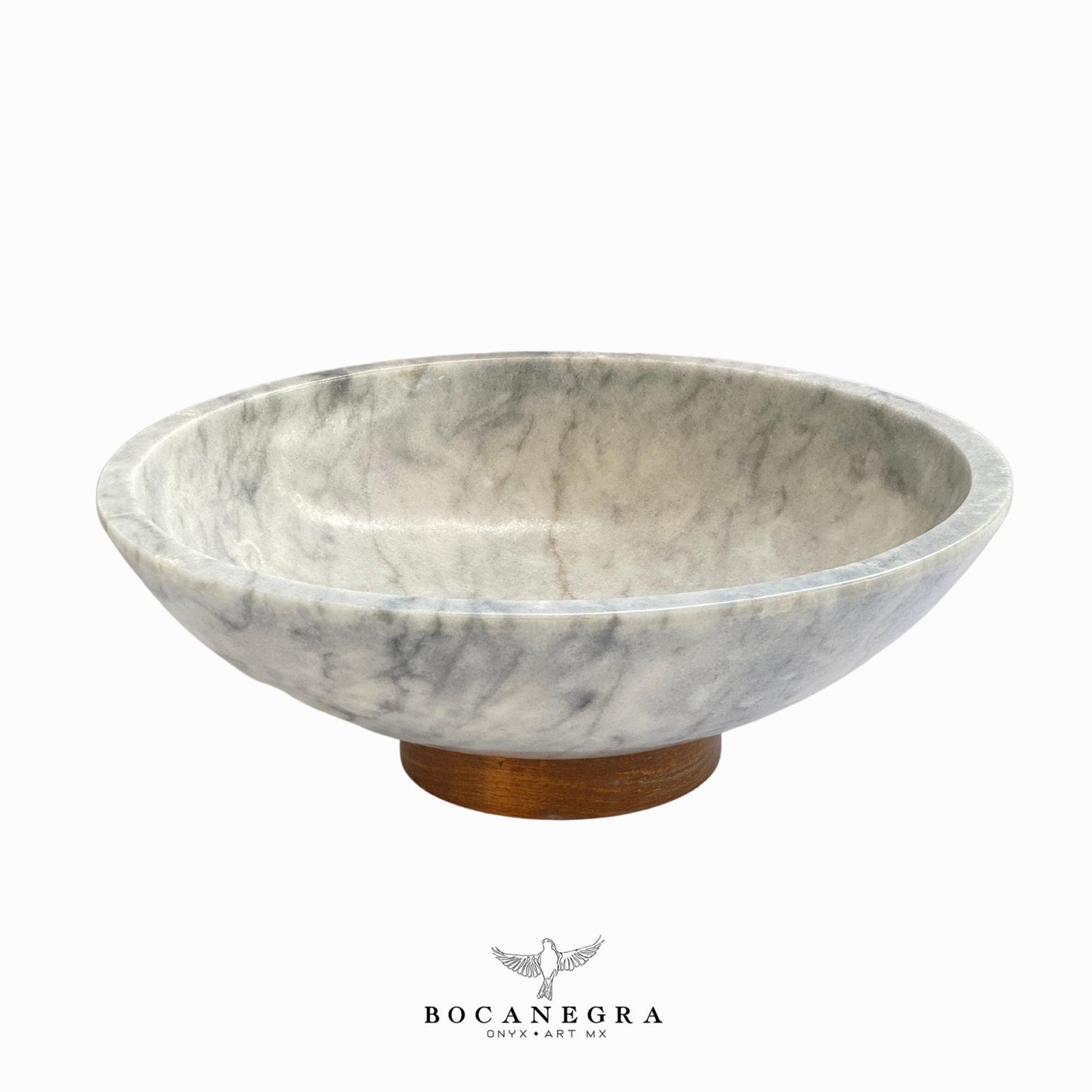 White Marble Fruit Platter - Decorative Piece