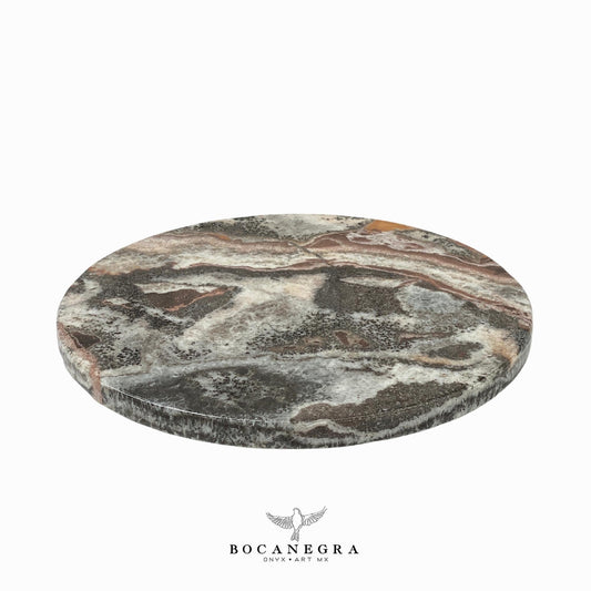 Red Onyx Rotating Tray (13-inch) - Lazy Susan