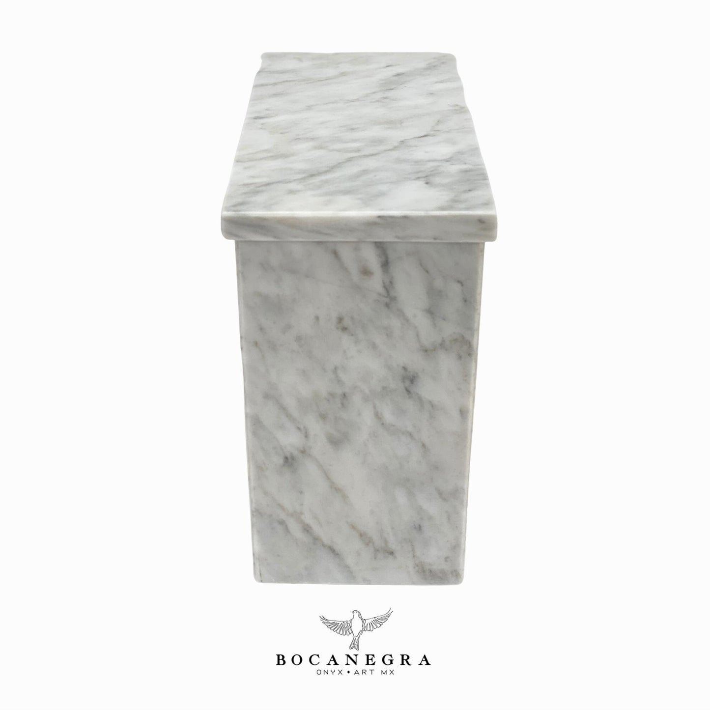 Gorgeous White Marble Cremation Urn for Human or pet Ashes