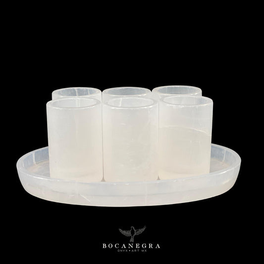 White Onyx Tequila Shots, Birthday gift, Tequila lover gift, Hand carved onyx shot, Bar essential, (Set of 6)