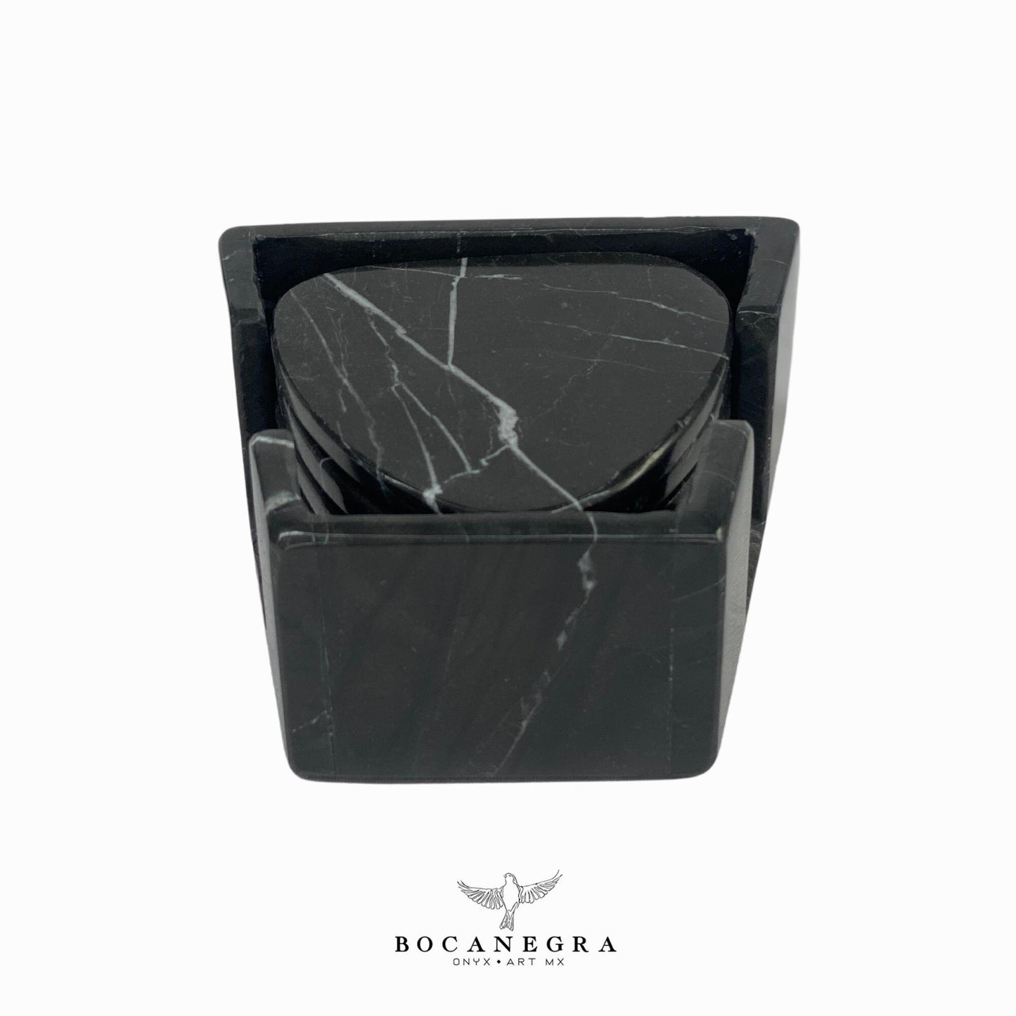 Coasters Set of 6 black Marble⎪Cup holder